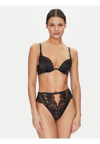 Hunkemöller Stringi Cierra 300368 Czarny. Kolor: czarny. Materiał: syntetyk