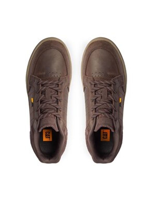 CAT Footwear Sneakersy Apa Cush P725846 Brązowy. Kolor: brązowy. Materiał: skóra