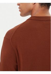 Calvin Klein Jeans Sweter LV04RC309G Czerwony Regular Fit. Kolor: czerwony. Materiał: bawełna #5