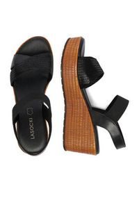 Lasocki Sandały CEO-WI16-NYASA-04 Czarny. Kolor: czarny. Materiał: skóra #7