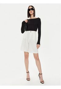Gina Tricot Bluzka 22145 Czarny Slim Fit. Kolor: czarny. Materiał: wiskoza #4
