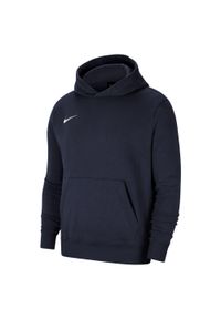 Bluza sportowa chłopięca Nike Junior Park Therma Fall. Typ kołnierza: kaptur. Kolor: niebieski, wielokolorowy, biały. Styl: sportowy #1