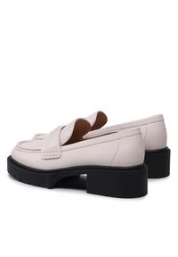 Coach Loafersy Leah CB990 Beżowy. Kolor: beżowy. Materiał: skóra #2