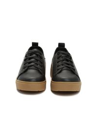 Renee - Czarne Sneakersy Luxurious. Kolor: czarny. Obcas: na platformie