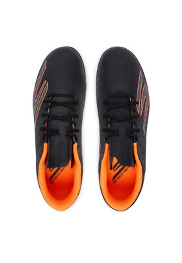 skechers - Skechers Buty do piłki nożnej Club Ic 252136 BKOR Czarny. Kolor: czarny. Materiał: skóra