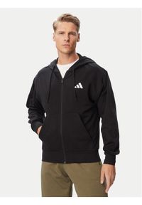 Adidas - adidas Bluza Feelcozy IA6045 Czarny Regular Fit. Kolor: czarny. Materiał: bawełna #1