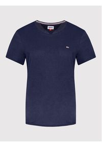 Tommy Jeans T-Shirt Tjw Jersey DW0DW09198 Granatowy Regular Fit. Kolor: niebieski. Materiał: bawełna, jersey #5