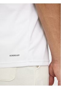 Adidas - adidas Koszulka techniczna Train Essentials 3-Stripes IB8151 Biały Regular Fit. Kolor: biały. Materiał: syntetyk #4
