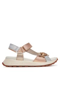 Hispanitas Sandały Maui CHV253896 Srebrny. Kolor: srebrny. Materiał: skóra