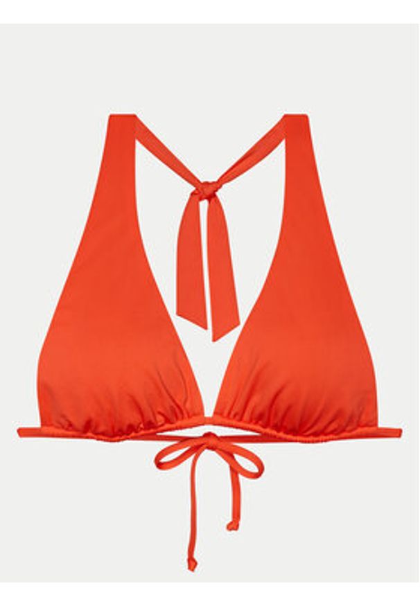 Triumph Góra od bikini Free Smart 10217806 Pomarańczowy. Kolor: pomarańczowy. Materiał: syntetyk