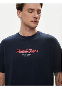 Jack & Jones - Jack&Jones T-Shirt Henry 12248600 Granatowy Standard Fit. Kolor: niebieski. Materiał: bawełna #7
