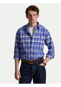 Polo Ralph Lauren Koszula 710B22598001 Niebieski Regular Fit. Typ kołnierza: polo. Kolor: niebieski. Materiał: bawełna #1