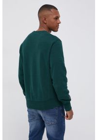 Superdry Bluza bawełniana męska kolor zielony z nadrukiem. Kolor: zielony. Materiał: bawełna. Wzór: nadruk #4
