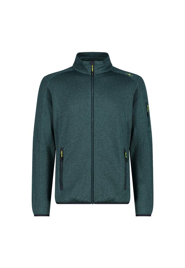 Bluza męska turystyczna CMP 30H5887. Okazja: na co dzień. Kolor: niebieski. Styl: casual, sportowy. Sport: turystyka piesza