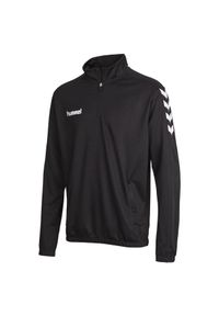 Bluza sportowa dla dorosłych Hummel Core 1/2 Zip Sweat. Kolor: czarny. Sport: fitness