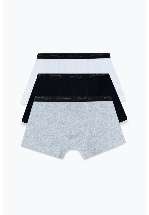 Hype bokserki (3-pack) męskie kolor czarny. Kolor: czarny