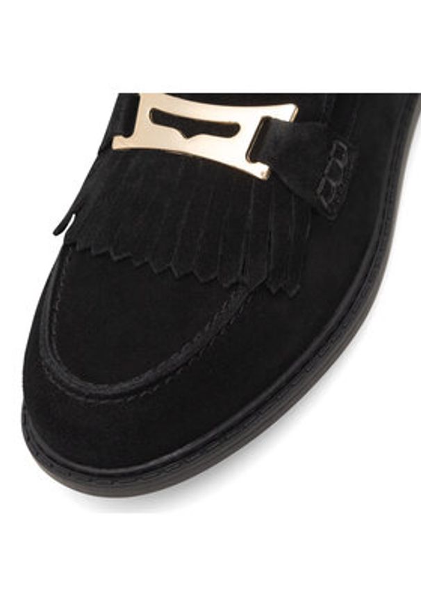 Sergio Bardi Loafersy WI32-D1070-01SB Czarny. Kolor: czarny. Materiał: zamsz, skóra