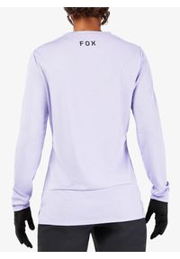 FOX - Bluza rowerowa damska Fox Ranger LS Jersey Fox Head. Kolor: fioletowy. Materiał: jersey