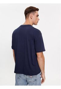 Guess T-Shirt M4RI81 K9RM1 Niebieski Slim Fit. Kolor: niebieski. Materiał: bawełna