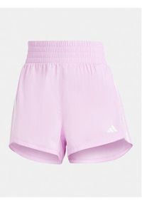 Adidas - adidas Szorty sportowe Pacer Training 3-Stripes IS1665 Różowy Regular Fit. Kolor: różowy. Materiał: syntetyk #4