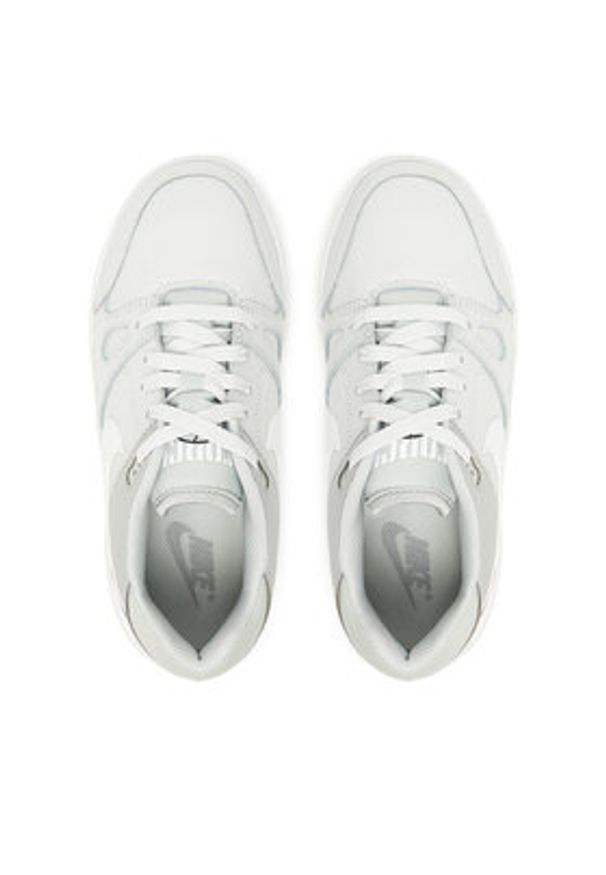 Nike Sneakersy Full Force Lo (Gs) FV5929 003 Szary. Kolor: szary. Materiał: skóra