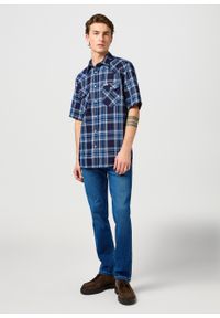 Wrangler - MESKA KOSZULA WRANGLER SS WESTERN SHIRT FLAMINGO INDIGO 112362947 #2