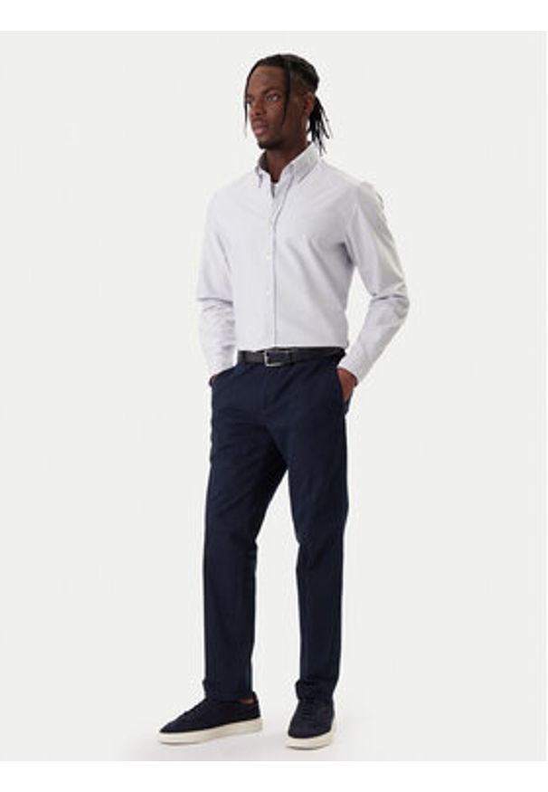 BOSS Koszula H-Liam 50555966 Fioletowy Regular Fit. Kolor: fioletowy. Materiał: bawełna