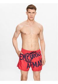 Emporio Armani Underwear Szorty kąpielowe 211740 3R424 21875 Czerwony Regular Fit. Kolor: czerwony. Materiał: syntetyk