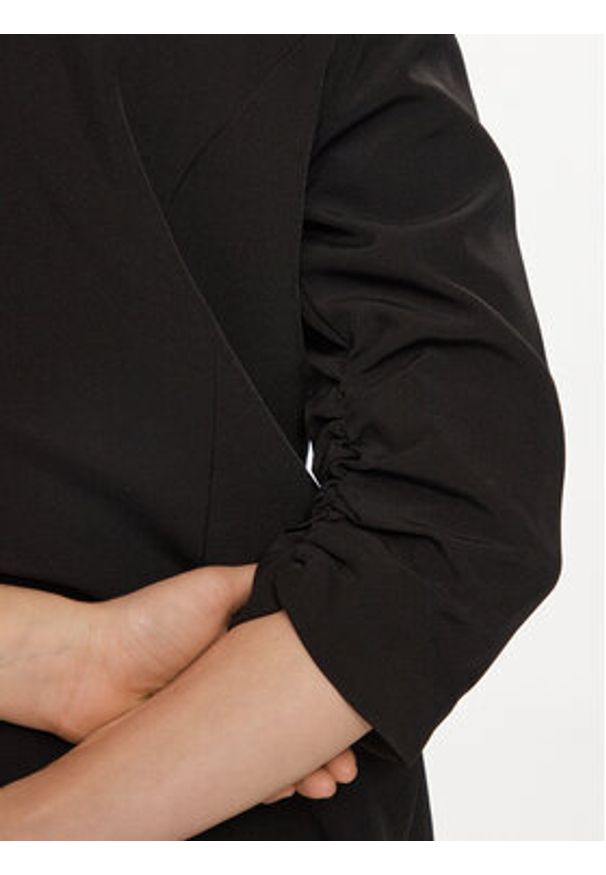 Vero Moda Marynarka Carla 10301555 Czarny Slim Fit. Kolor: czarny. Materiał: syntetyk