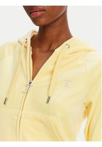 Juicy Couture Bluza Madison JCWA122001 Żółty Slim Fit. Kolor: żółty. Materiał: syntetyk #3