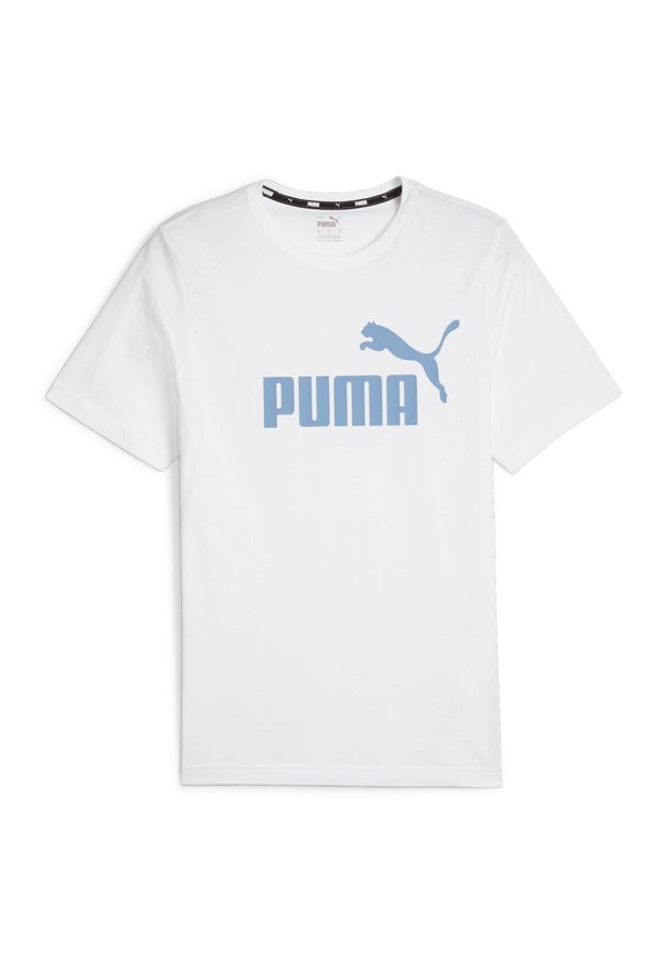 Koszulka sportowa męska Puma 58666735. Kolor: biały. Materiał: materiał. Długość rękawa: krótki rękaw. Długość: krótkie