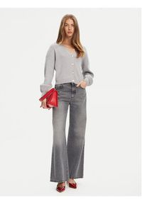 Guess Kardigan W5YR07 Z2ZK2 Szary Relaxed Fit. Kolor: szary. Materiał: wiskoza #2