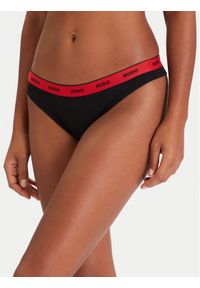 Hugo - HUGO Stringi 50545700 Czarny. Kolor: czarny. Materiał: bawełna #1