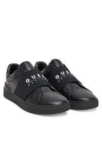 Guess Sneakersy FMJTOS ELE12 Czarny. Kolor: czarny. Materiał: skóra