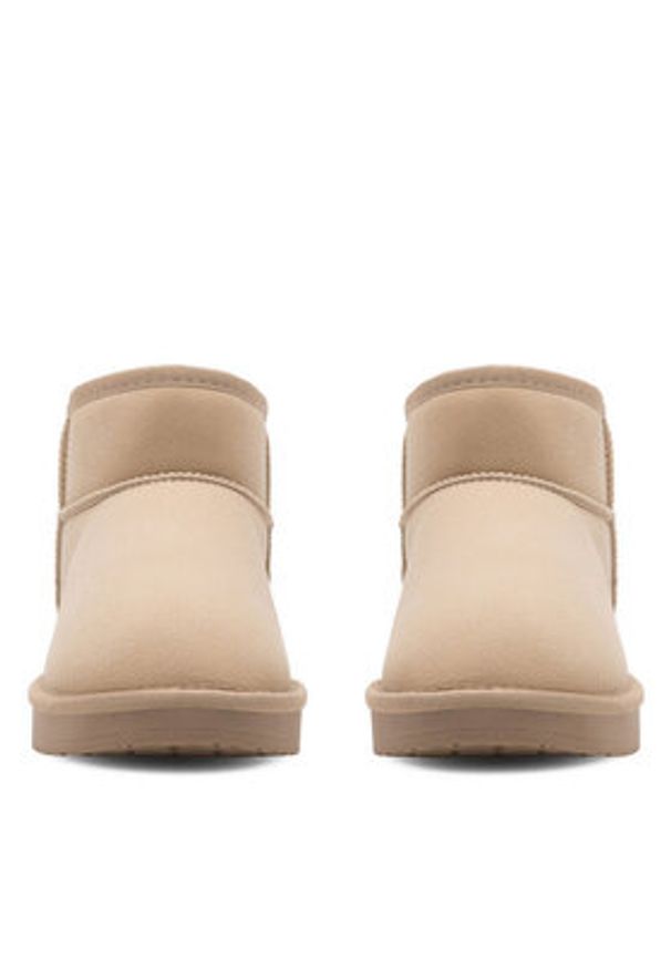 Jenny Fairy Śniegowce SALMA HYBJL221103 Beżowy. Kolor: beżowy. Materiał: skóra