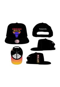 Wysokiej jakości czapka snapback Mitchell & Ness Chicago Bulls. Kolor: czarny #1