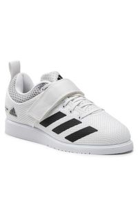 Adidas - adidas Buty na siłownię Powerlift 5 GY8919 Biały. Kolor: biały. Materiał: materiał. Sport: fitness