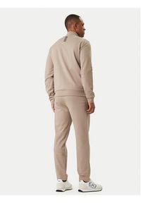 EA7 Emporio Armani Dres 8NPV61 PJVRZ U6167 Beżowy Regular Fit. Kolor: beżowy. Materiał: bawełna #6