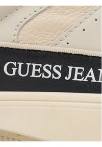 Guess Jeans Sneakersy EO-TEKSAS-01 126AM Granatowy. Kolor: niebieski. Materiał: skóra #3