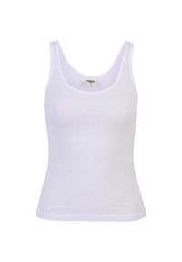Urban Classics - Tank Top Damski Prążkowana Ekologiczny Basic 2pak. Kolor: biały, wielokolorowy, czarny. Materiał: prążkowany