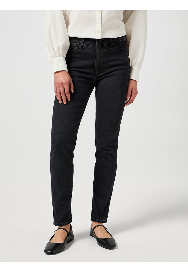 Wrangler - DAMSKIE SPODNIE WRANGLER PIPER SMOKEY 112356403