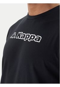 Kappa T-Shirt Feddu 311H7HW Czarny Regular Fit. Kolor: czarny. Materiał: bawełna #3