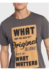 Blend T-Shirt 20714250 Szary Regular Fit. Kolor: szary. Materiał: bawełna #4
