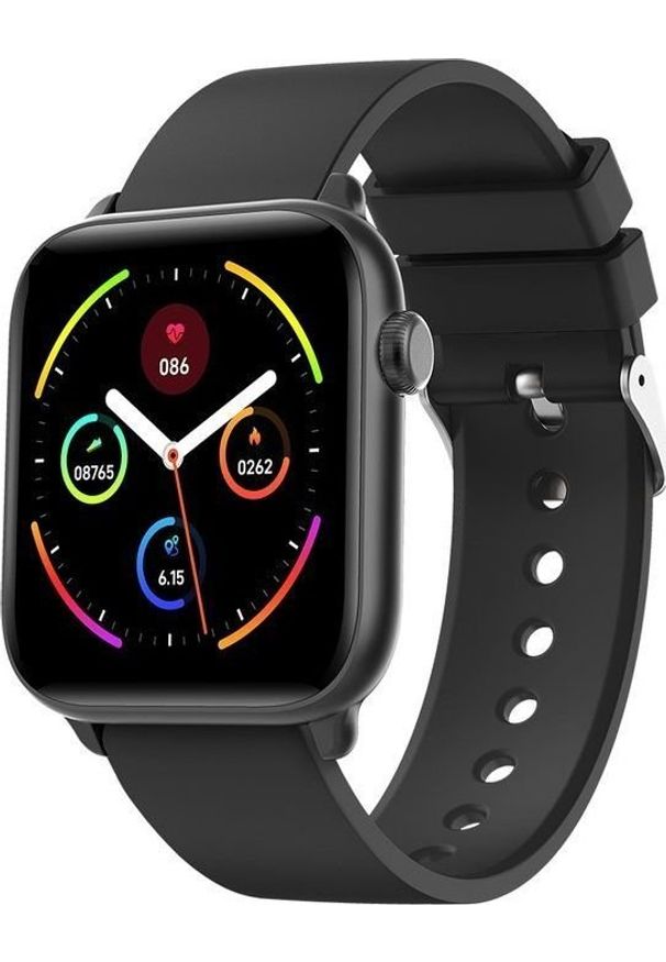 Smartwatch Gino Rossi SW013-3 Czarny. Rodzaj zegarka: smartwatch. Kolor: czarny