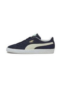Buty Puma Suede Classic XXI, Mężczyźni. Okazja: na co dzień. Kolor: biały, wielokolorowy, niebieski. Materiał: zamsz, materiał. Model: Puma Suede