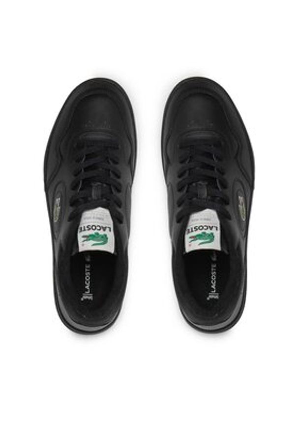 Lacoste Sneakersy Lineset 746SMA0045 Czarny. Kolor: czarny. Materiał: skóra