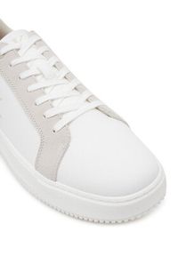 Calvin Klein Jeans Sneakersy Chunky Cupsole Mg Canvas YM0YM01219 Biały. Kolor: biały. Materiał: materiał