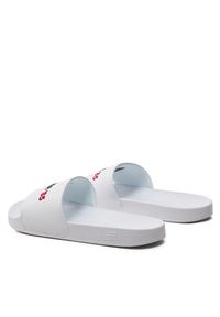 TOMMY HILFIGER - Tommy Hilfiger Klapki Hilfiger 85 Pool Slide FM0FM05021 Biały. Kolor: biały. Materiał: skóra