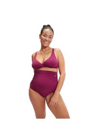 Bikini Ciążowe Speedo Z Wysokim Stanem - Jagodowe – Rozmiar XS. Stan: podwyższony. Kolekcja: moda ciążowa. Kolor: fioletowy