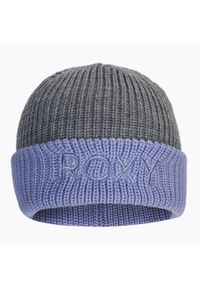 Roxy - Czapka snowboardowa damska ROXY Freja. Kolor: szary, fioletowy, wielokolorowy. Sezon: zima. Styl: sportowy #2